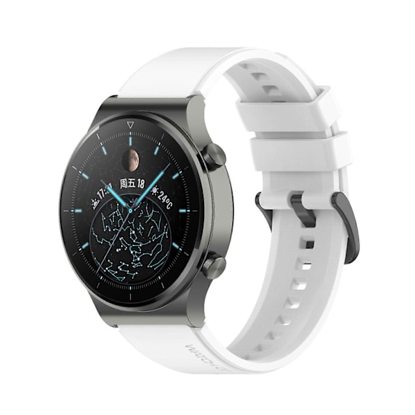 For Huawei Watch GT2 Pro Silikon Klokkereim (Hvit)