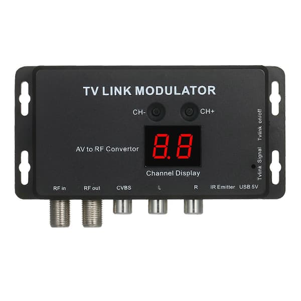 TVLINK Modulator AV til RF Konverter & IR Forlænger RF Modulator