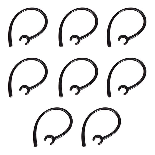 10 stk Bluetooth-kompatible Headset Modtager Klips Klemme Holder Ørehage Øresløjfe Udskiftning