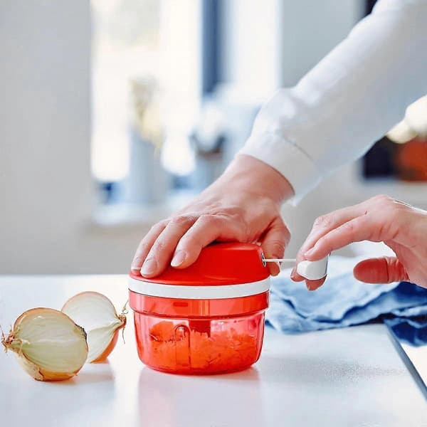 Tupperware Chop 'N Prep Chef suolavesi pinkki/punainen