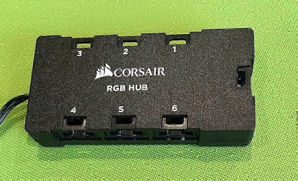 Corsair Commander Crystal Node Pro Kompatibel 6-Port RGB LED Fan Controller