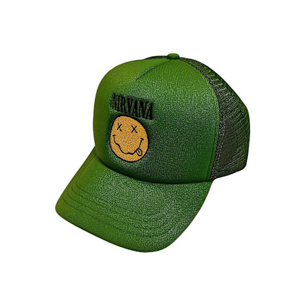Nirvana Band Logo Smile Strapback