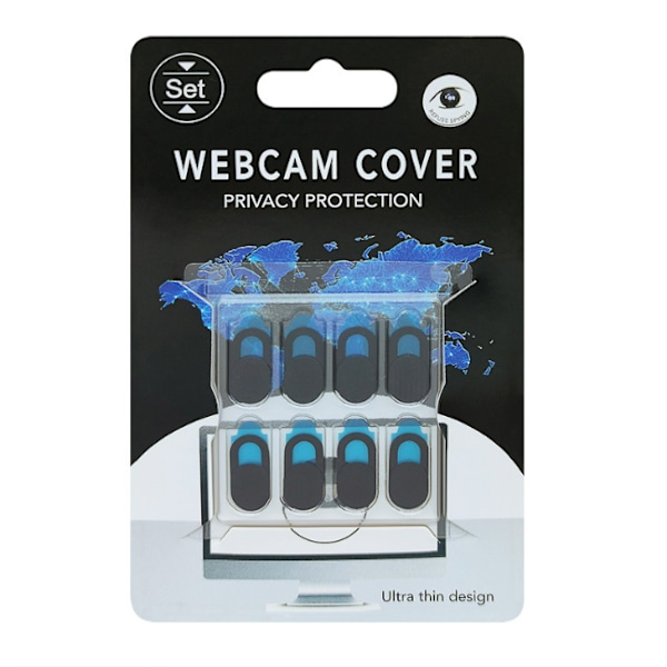 Webcam Privacy Shield Sort 8-pak