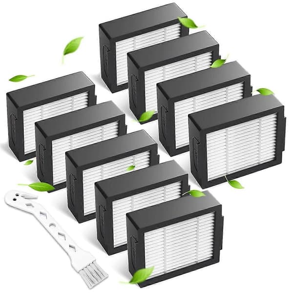 9-Pakke Filter Erstatninger for IRobot Roomba E, I & J Serien,