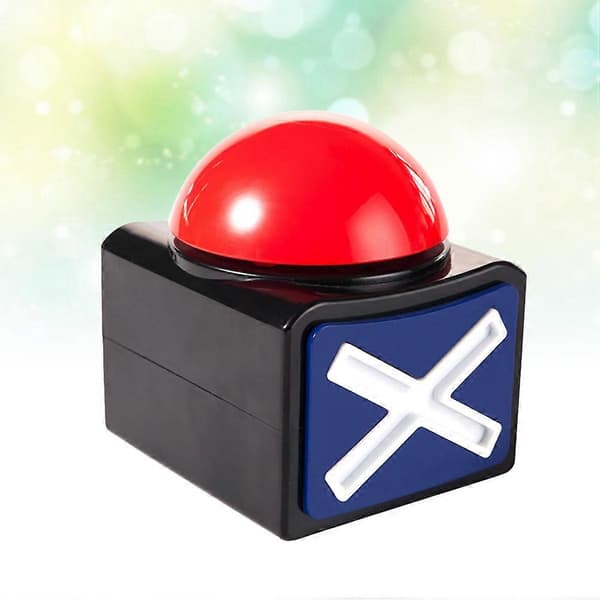 Leke Barn Spill Buzzer Klasseromsbuzzer Lys Lyder Buzzere Elektroniske Leker Opptakbare Buzzere