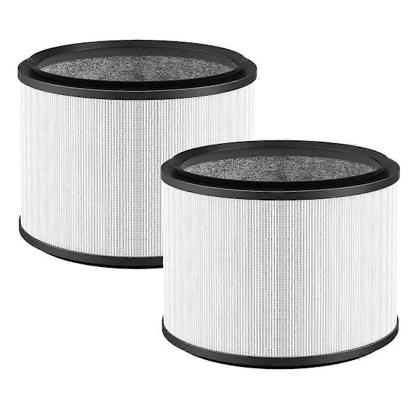 HP01 HP02 Filterersättning för Fläkt HP01 HP02 DP01 DP02 Luftrenare, H13 True HEPA 360 Glasfilter, 2-pack