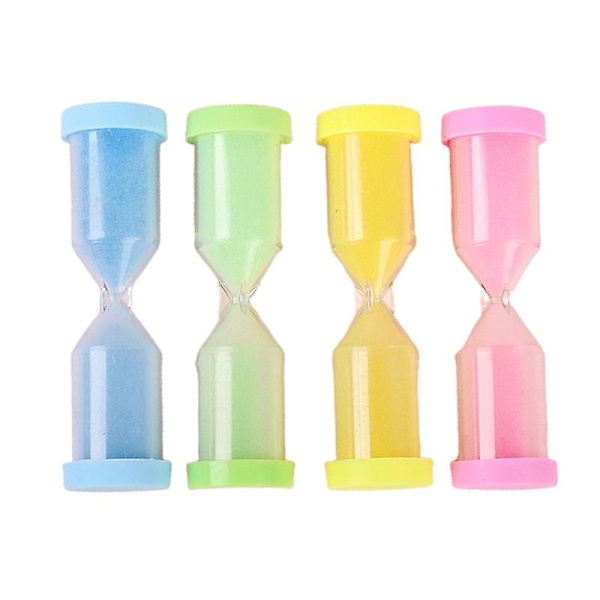 Børns Sand Timeglas Kreativ Farverig Tidsbevidst Bærbar Praktisk Timing Glat Overflade Børn 20s Nedtælling Sandglas Timer Legetøj