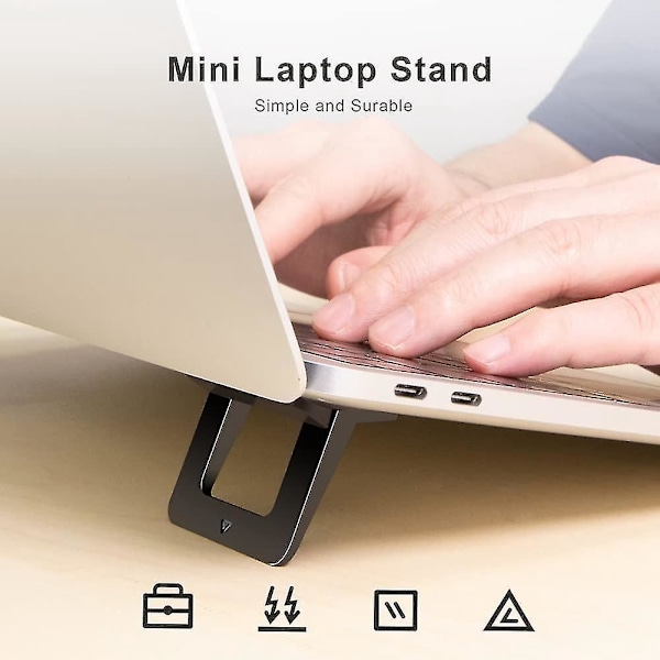 Tastaturforhøyer, Tastaturstativ for skrivebord, Laptopstativ for skrivebord, Bærbar Laptopstativ Kompatibel For
