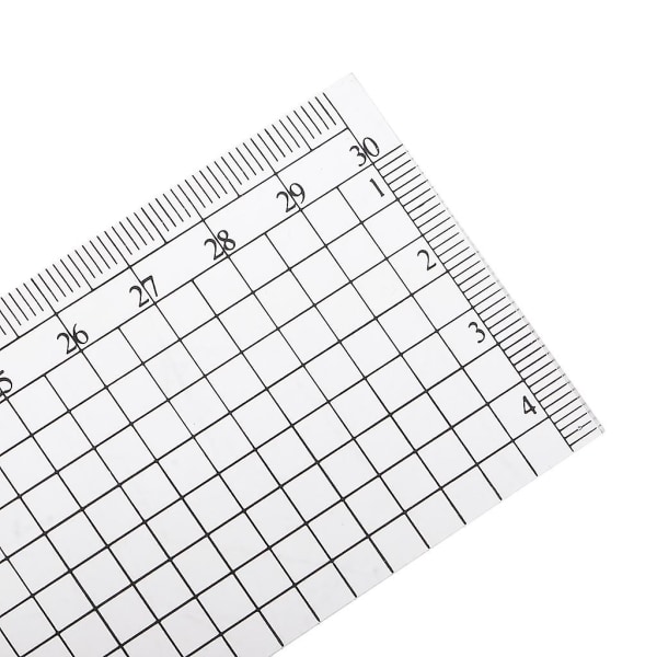 Kirkas akryylipiirustusruudukkoviivamalli animetarvikkeiden piirtämiseen 30 cm