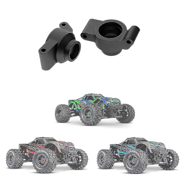 2 stk. Bakre Stubbakselbærer for 1/10 Traxxas Maxx Monster Truck, 2