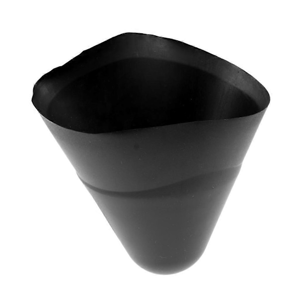 Sort PVC Universal Kajak Kano Oppustelig Båd Dinghy Flodflåde 45 Graders Kollisionshovedbeskytter - Forebyg Stød