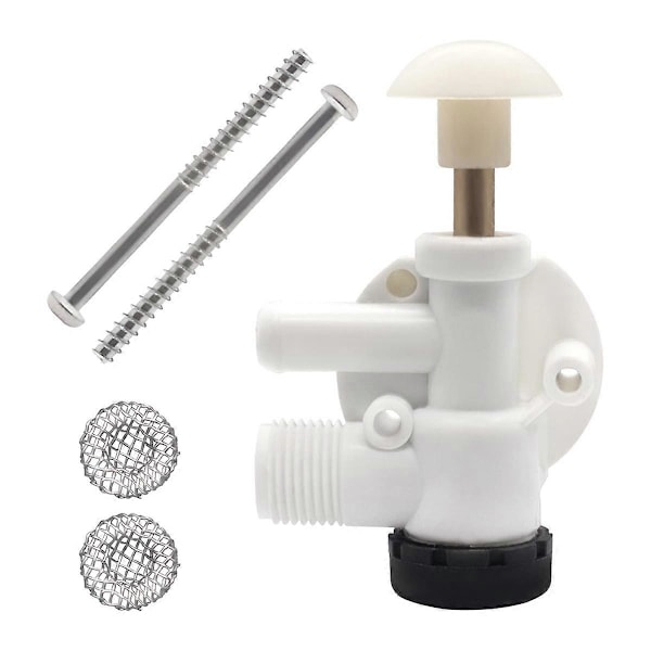 Til Sealand RV Vandventil Samling Trailer Toilet Reparationssæt EcoVac Vacuflush Pedal Skylletoiletter 3