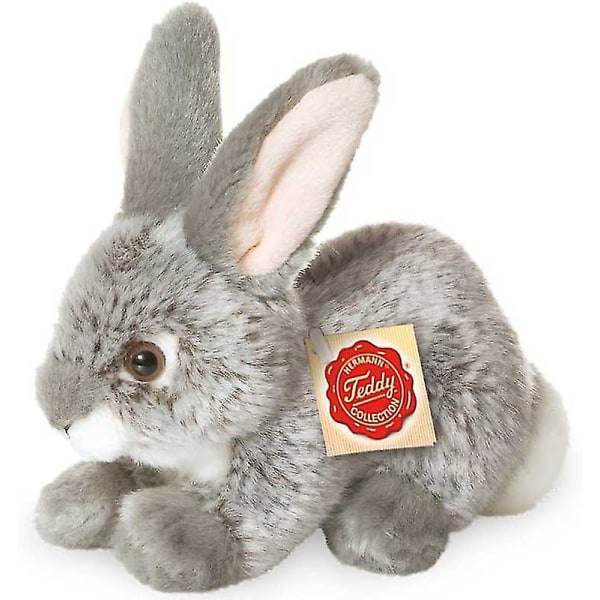 Hermann Teddy Rabbit Grey 18 Cm