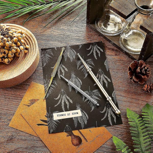 3 akupunkturpennor i rostfritt stål