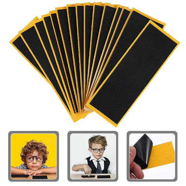 24 stk. Fingerboard Grip Tapes Skum Grip Tapes Anti-Slip Finger Tape Finger Skateboard Tilbehør