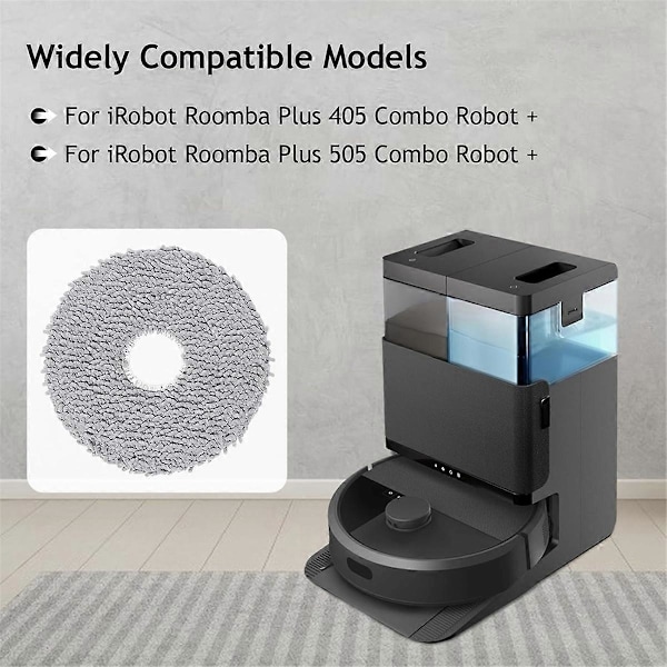 Moppeklude til Plus 405 Combo Robot + / 505 Combo Robot Støvsuger Dele