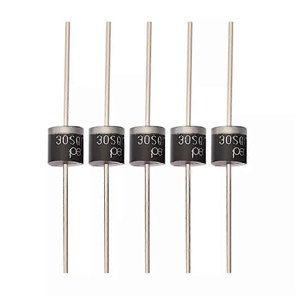 5 st 30SQ045 Schottky dioder 30A 45V solcells bypass / blockeringsdioder