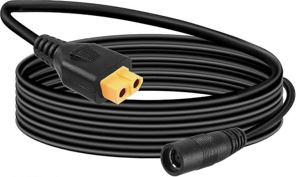 2025 Seneste Model XT60 til 8mm Solcellekabel (14AWG 1M) XT60 Hun til DC7909 Hun