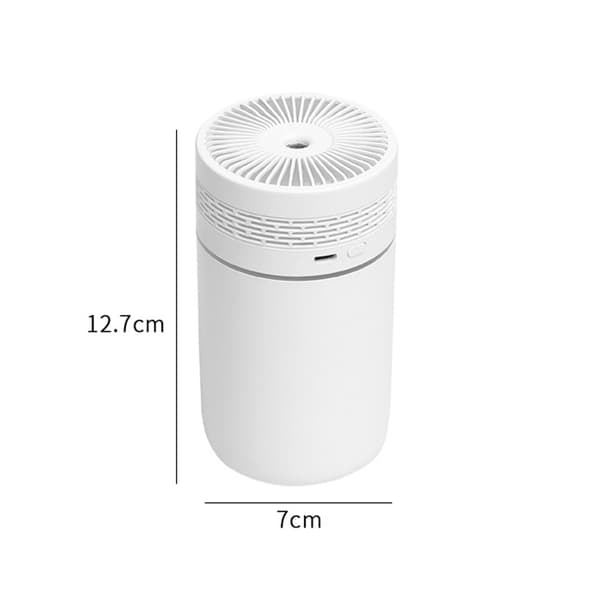 Stille mini luftfugter 250 ml Hvid