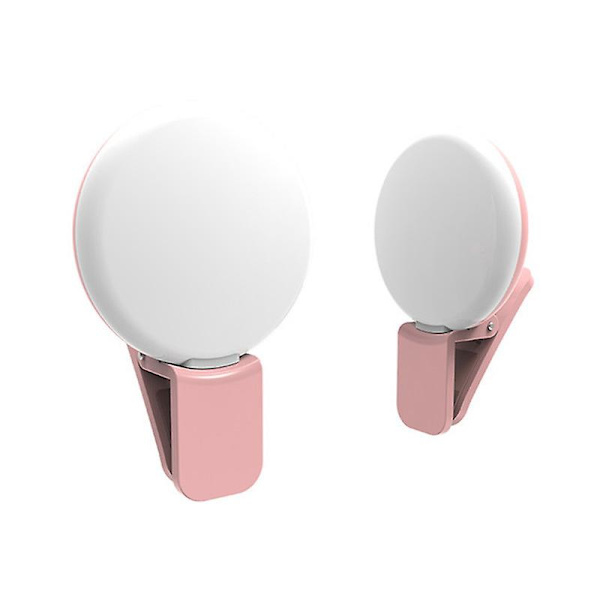 Mobiltelefon LED Ekstern Fylllys, Selfie Telefon Beauty Circle Fylllys