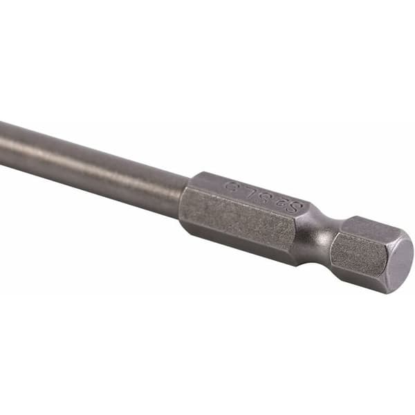 4-delt 1/4\" x 100 mm magnetisk S2 fladhoved skruetrækkerbitsæt i stållegering