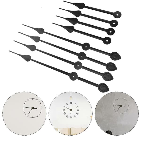 4st Tysta Klockvisare Utbytbara Klockdelar Precision Quartz Klockvisare