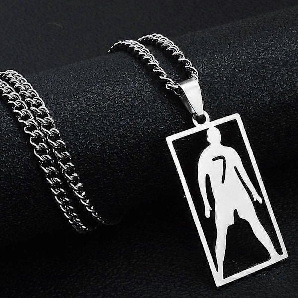 2024 Cr7 Cristiano Ronaldo Halsband i Rostfritt Stål