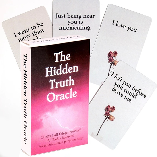 Hidden Truth Oracle Cards Tarot Cards