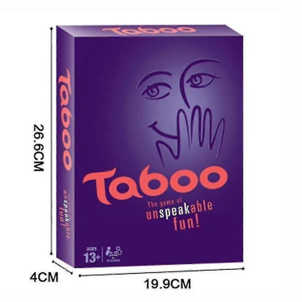 Taboo Game Klassisk Sandsluss Timing Familjespel