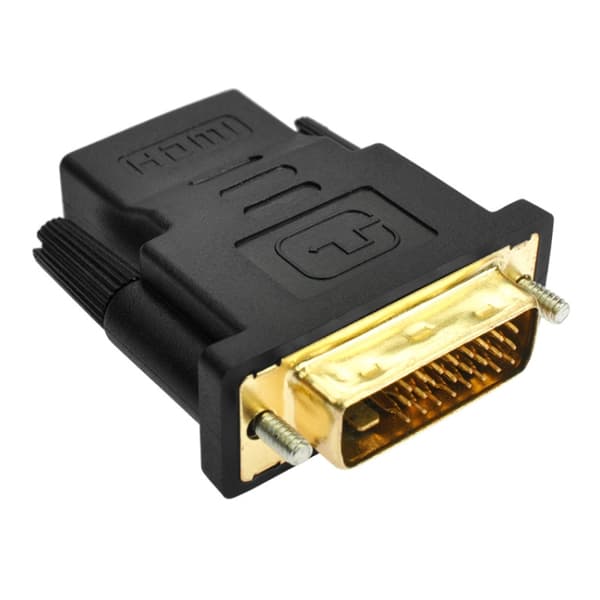 HDMI-adapter DVI-D han til HDMI hun til digital forbindelse
