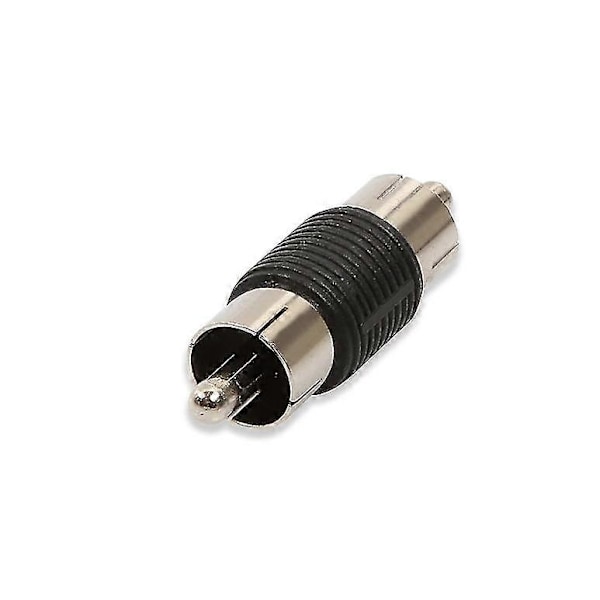 Rca Uros-Uros Rca Liitinsovitin (4 kpl, Musta)