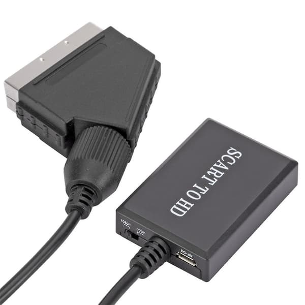 HDMI - SCART -kaapeli HDMI - SCART -sovitin HDMI - SCART -muunnin videoadapteri