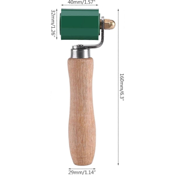 Allsidig trykkrulle - Komfortabelt håndverktøy for takbelegg og presenninger