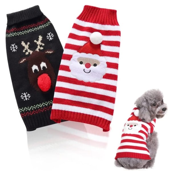Hundesweatre til jul til små hunde - Lille hund jul