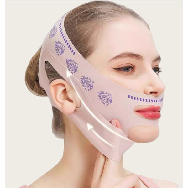 Mask för ansiktslyft under sömnen Beige