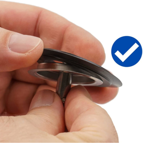 O-ring tetning i gummi, 5 stk. tetninger for badekarpropp, tetningsringer i gummi for kjøkkenvask, kompatibel med Franke kurvsilplugger, kompatibel med 82 83mm