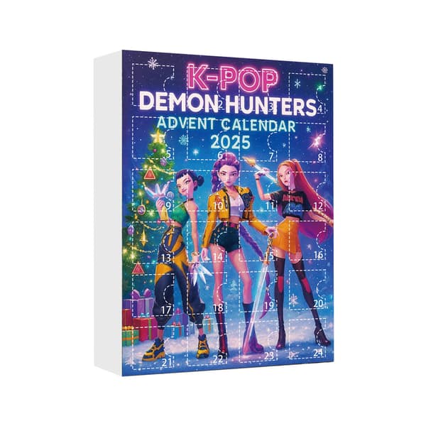 Jul Adventskalender, K-Pop Devil Hunter Adventskalender, Julklapp, för ba Witch Hunter Grupp A