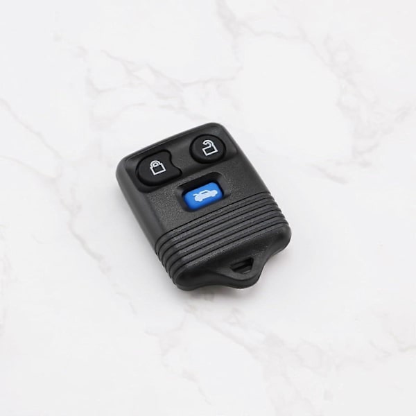 2 st 3-knapps 433MHz Bilnyckel Fjärrkontroll Kompatibel med Ford Transit MK6 2000-2006 och Connect Van 2002-2007 Maverick Svart