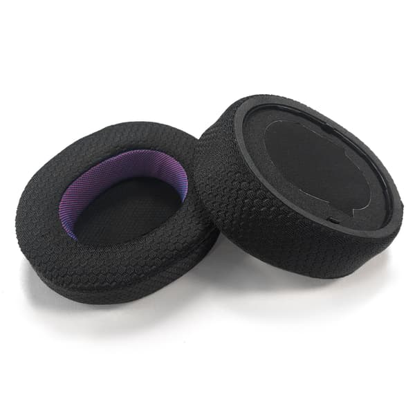 Erstatningsørepuder til SteelSeries Arctis Nova Pro - Sort & Lilla Bluetooth-version