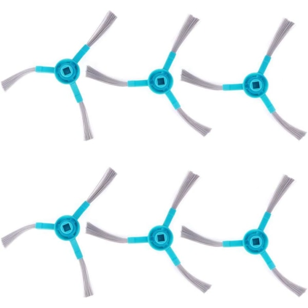 6 kpl sivuharjaa Conga 3090 -robotti-imurin vaihtoon, pyyhkäisyrobotin lisävarusteet