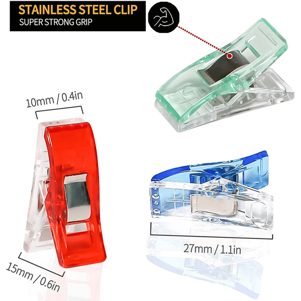 Syklips 20-pak MultiColor