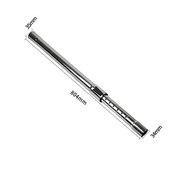 Metal Telescopic Putken Suora Putken Laajennusputki Kaikentyyppisille Imurin Tarvikkeille Osia Ei Harjaa Suodatin 35mm