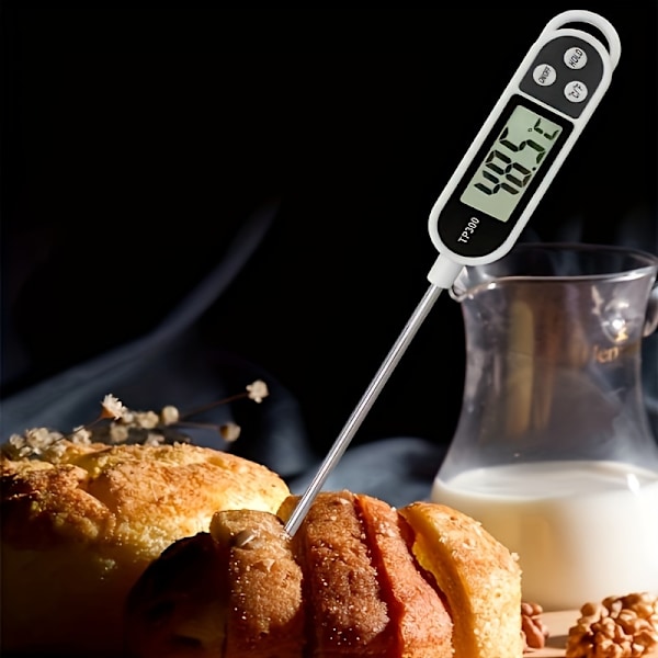 1 stk termometer med HD digital display, mattermometer