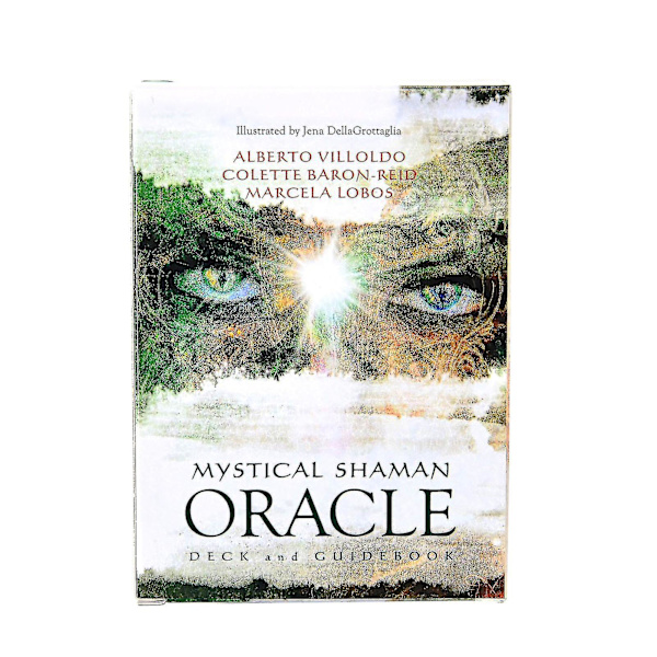 64 st/set Kortlek Tarot Rolig Färgglad Kostnadseffektiv Mystisk Shaman Oracle Kort För Present