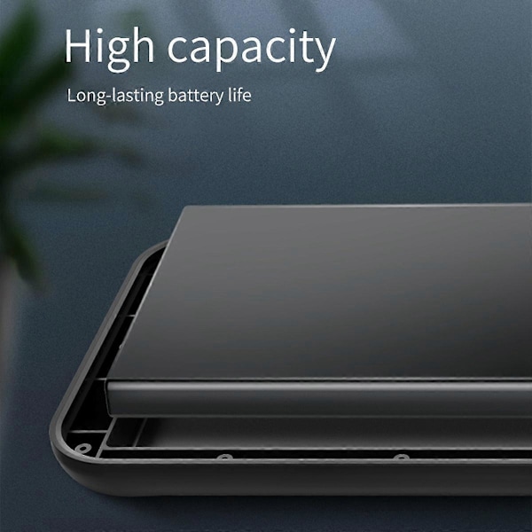 B88 iPhone 13 Pro 7000mAh Uppladdningsbart Batterifodral, TPU/ABS Laddningsskal med MagSafe, Ljud
