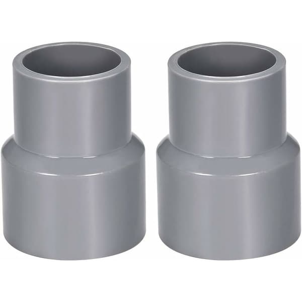 40 mm x 32 mm PVC-rörreduceringskoppling Nav DWV Grå 2 st