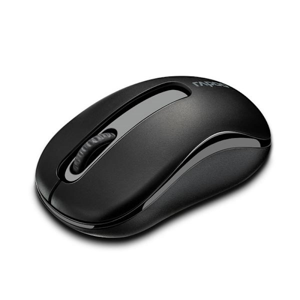 1 stk. trådløs mus, 2,4G bærbar ergonomisk mus, trådløs mus til bærbar computer Windows (sort)