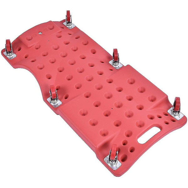 6 stk. Creeper-hjul 2,5 tommer Heavy Duty drejelige hjul med M10 gevindstang LANG