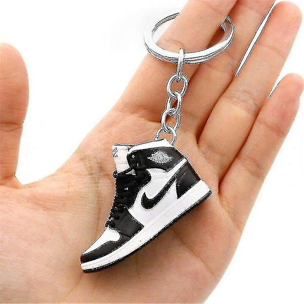 Mini Sneaker 3D Nøglering Nøglekæde Fans Gave