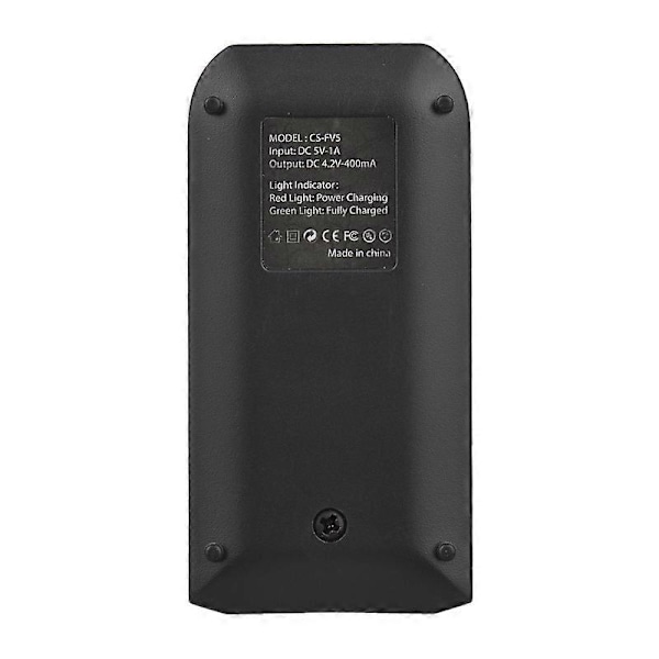 Mini Kannettava NP-FV5 PLUS Akkulaturi Merkkivalolla USB-latauskaapeli